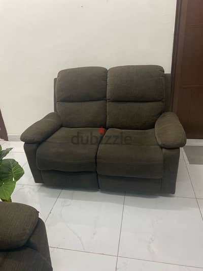 5 seater with 2 recliners sofa