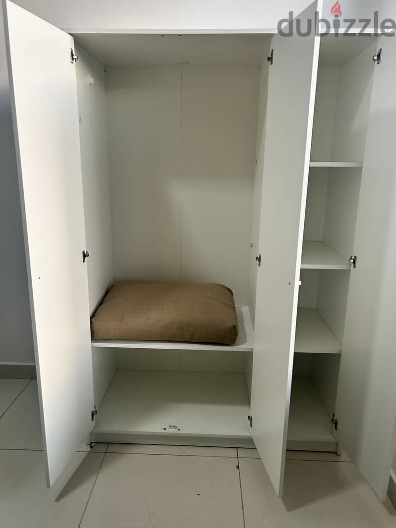 IKEA 3 Door Cupboard for urgent selling 5