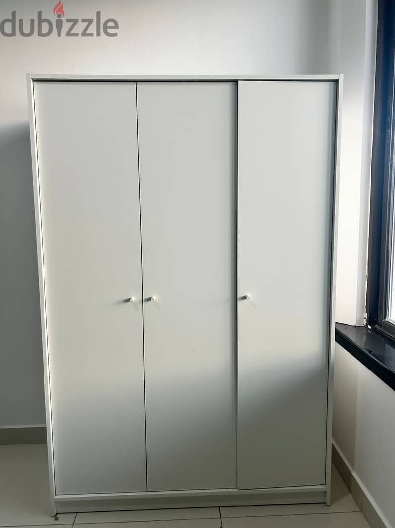 IKEA 3 Door Cupboard for urgent selling 7