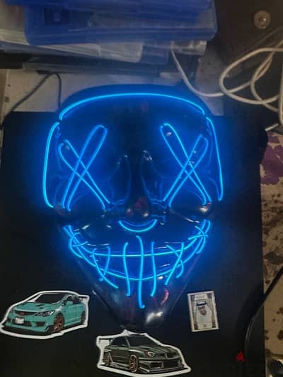 joker LED light mask