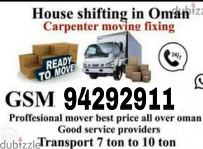 Mover house shifting,Carpenter transport pickup  شحن نقل عام آثاث