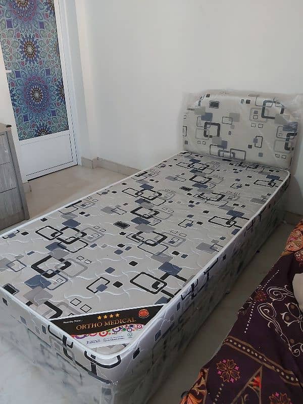 Single bed with Orto Medical mattress ( Excellent condition) 1