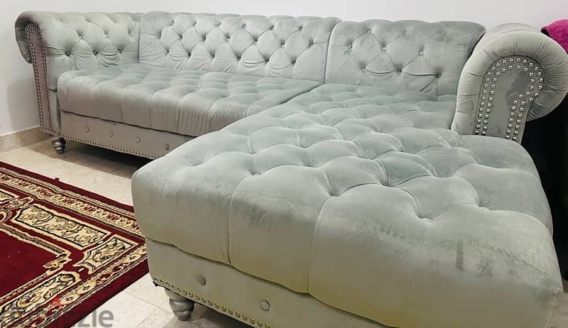 L shape sofa redused price urgent sale 2