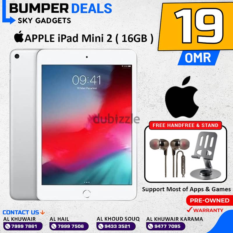 SPECIAL OFFERS ! Apple iPad 5th | 6th | 7th | Mini | Air | Pro |iOS 18 1