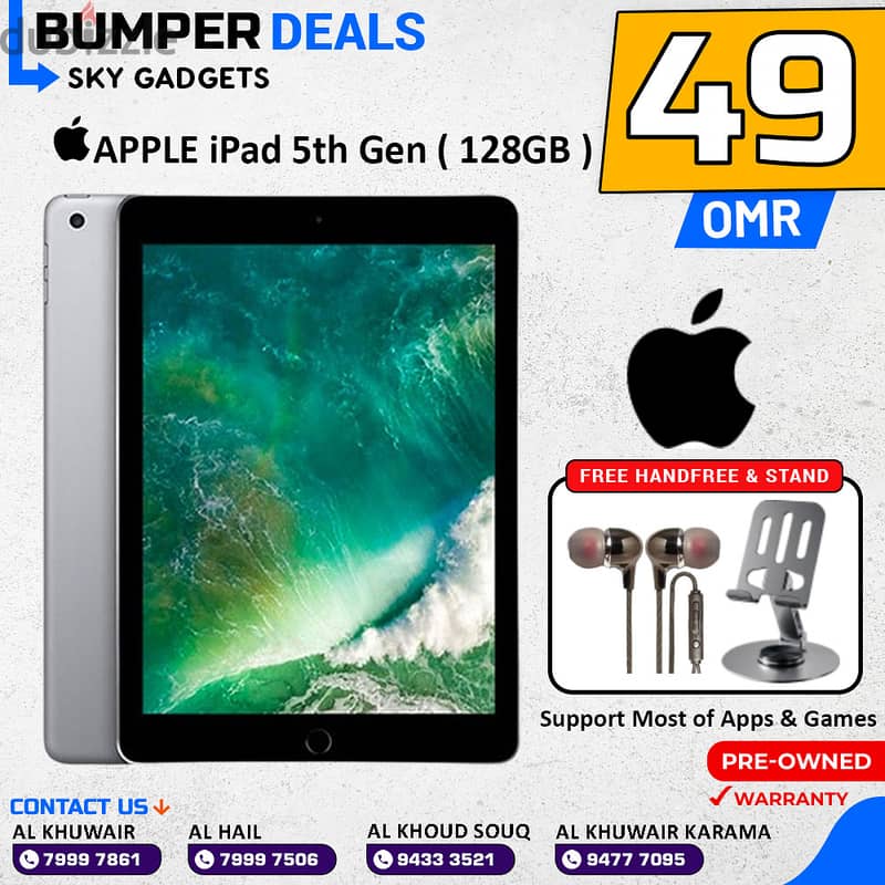 SPECIAL OFFERS ! Apple iPad 5th | 6th | 7th | Mini | Air | Pro |iOS 18 6