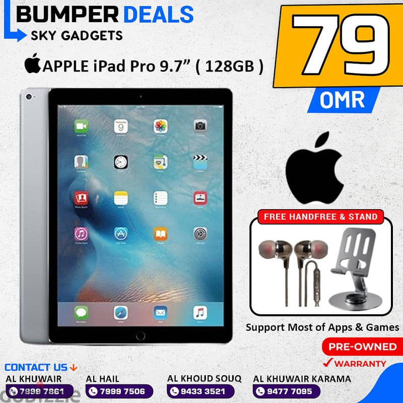 SPECIAL OFFERS ! Apple iPad 5th | 6th | 7th | Mini | Air | Pro |iOS 18 9