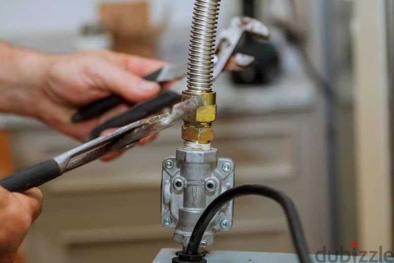 kitchen gas line install repair renew services. 3