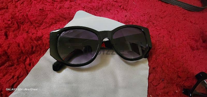 CHANEL SUNGLASS with police sunglas frame only 0