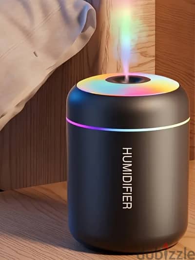 Oil Aromatherapy Mist Diffuser & Humidifier with Color-Changing Light