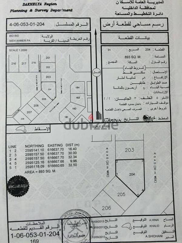 أرض مميزة جدا في السيح الأحمر 0