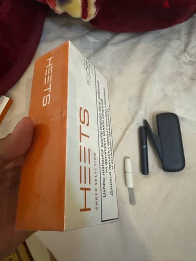 iqos3 like new + box heets ambre