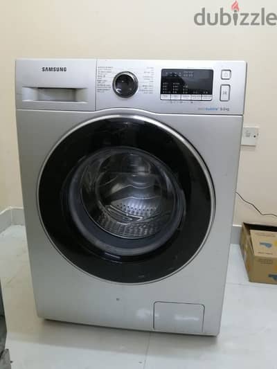 Samsung front loading Eco bubble 8kg washing machine