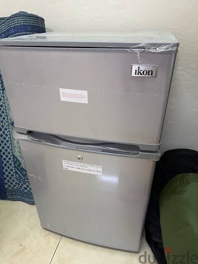 Ikon 89 ltr double door fridge