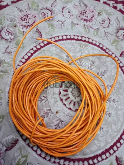 cat6 internet cable 25 mitar with Rj 45 connectar