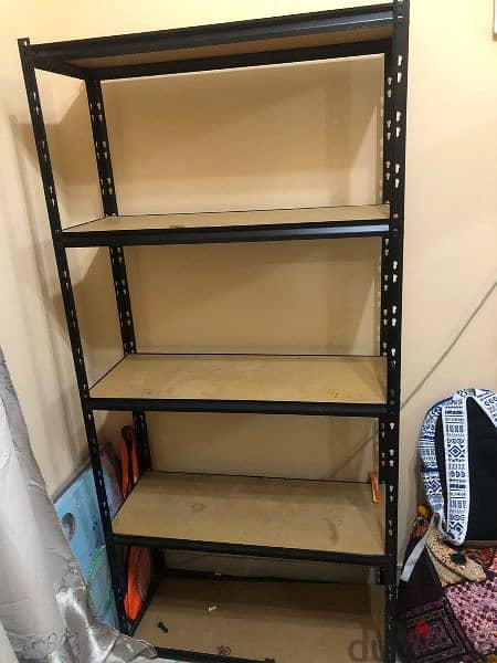 steel cabinet 4 shelves plus 1 top for storage 2