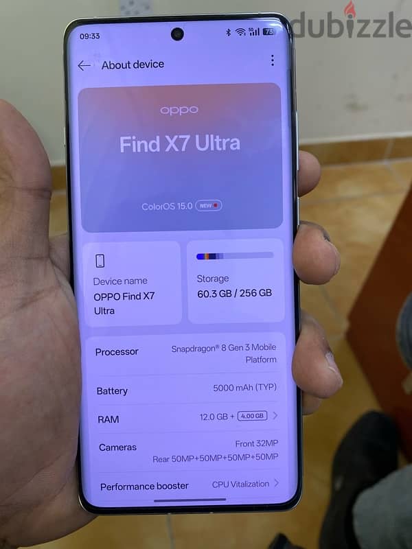 Oppo Find x7 Ultra mint condition 1