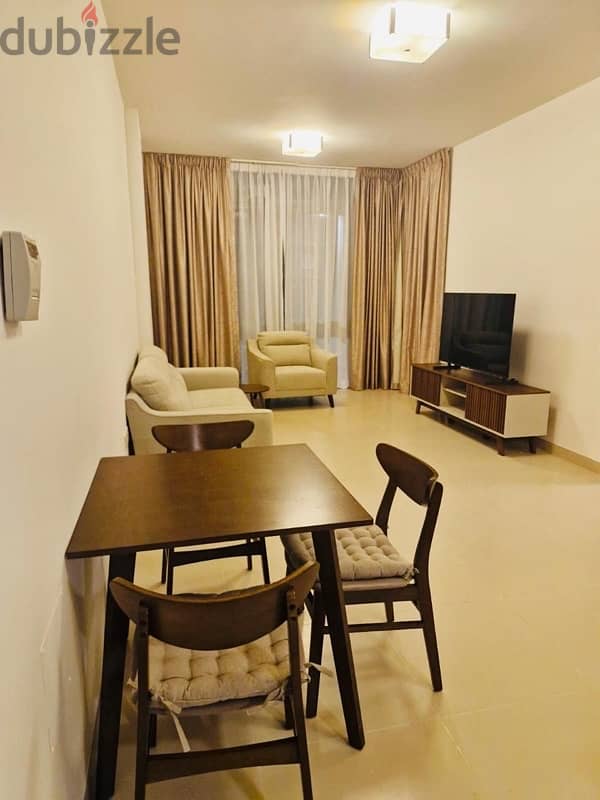 Beand New One bhk Furnished for rent in The Links Muscat hills 0