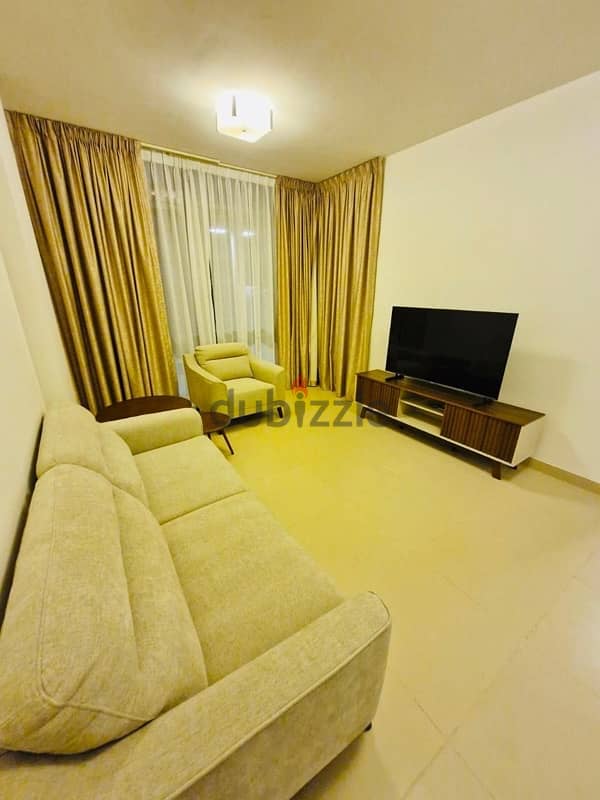 Beand New One bhk Furnished for rent in The Links Muscat hills 1