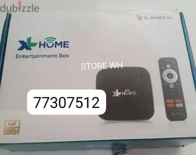 Android Tv Box with 1year subscription