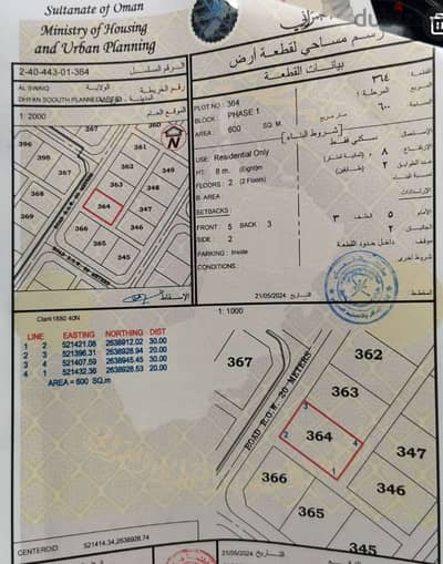 فرصة بيع أرضين شبك ضيان جنوب السويق