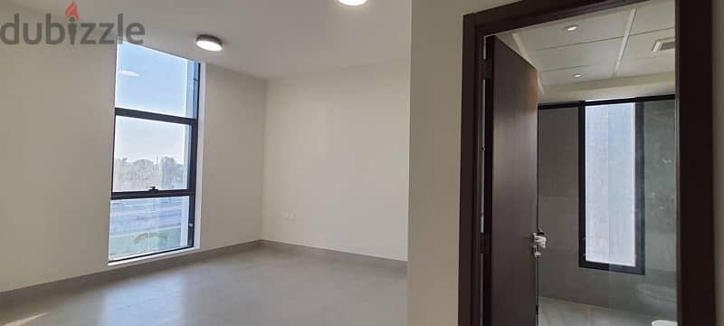 123m2 2 bedroom apartment + maids room for rent in muscat al hail 3