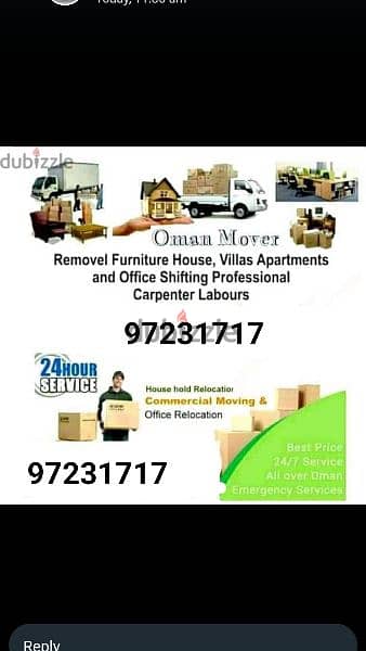 best Oman Movers house shifting transport