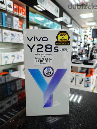 Vivo Y28s 5G (8GB RAM, 256GB Storage)