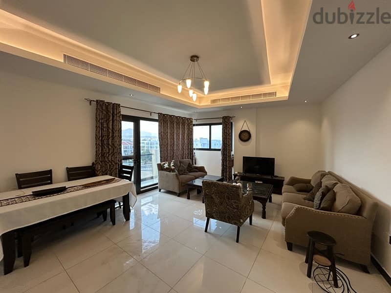 2BHK furnished for rent in Qurm 2