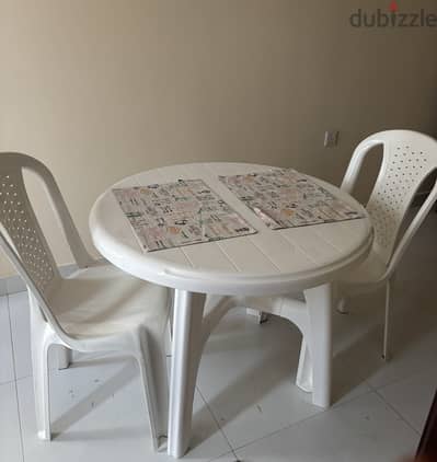 Dinning table with chair