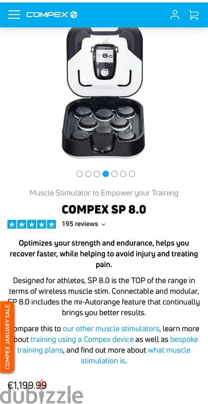 compex sp 8.0 4