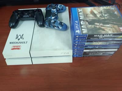 PS4 (PlayStation 4) + 11 Games