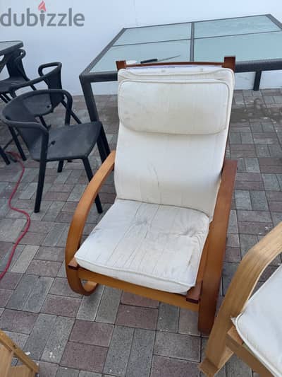 "Brown Rocking Chair - Super Condition! Only OMR 12!"