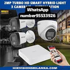 All type of CCTV Camera  Hikvision HD turbo 1080p  Ip camera HD