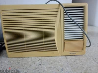 window AC 1.5 ton for sale 40 ryals