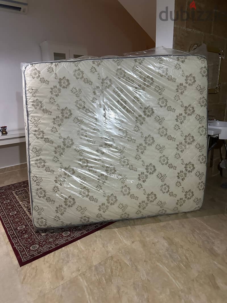 "Brand New King-Size Mattress - 190x180 cm! Only OMR 25!" 2