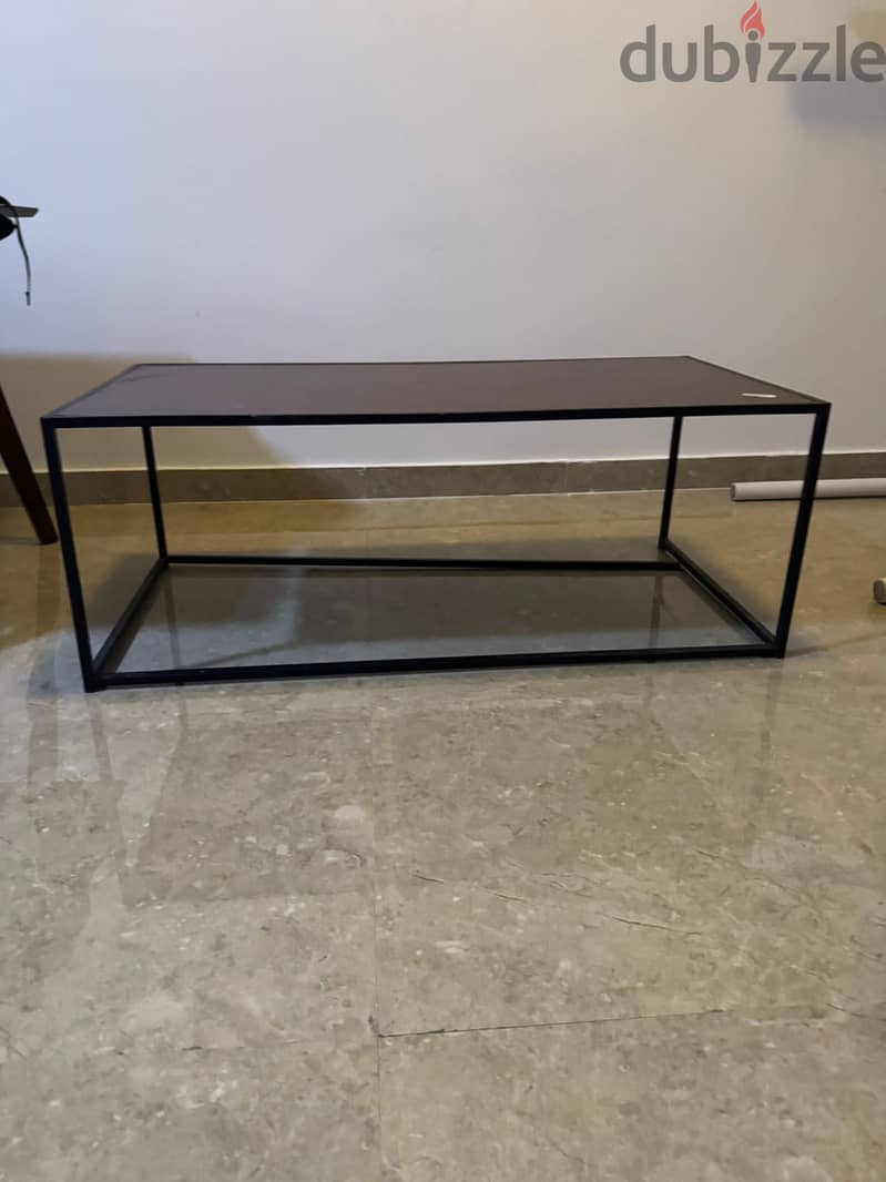 Black Coffee Table - Great Condition! Only OMR 15! 1