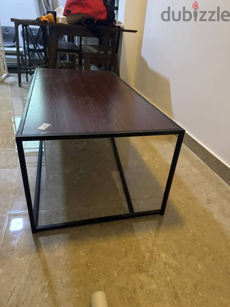 Black Coffee Table - Great Condition! Only OMR 15! 3