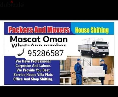 best Oman Movers house shifting transport