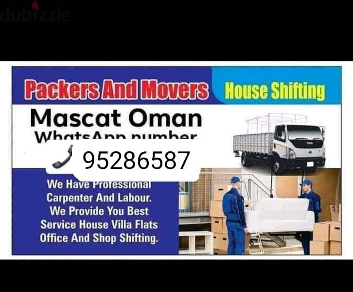 best Oman Movers house shifting transport 0