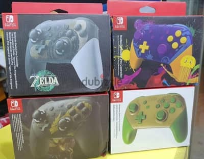 Nintendo pro switch controllers