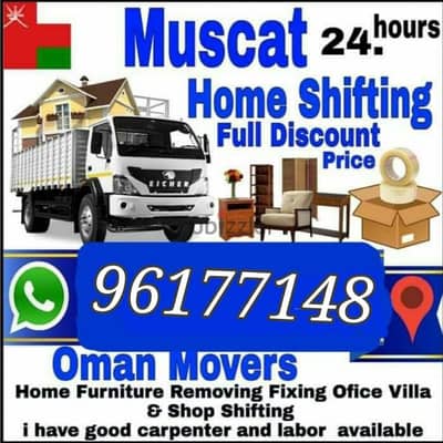 Muscat Mover carpenter house  shiffting  TV curtains furniture fixing