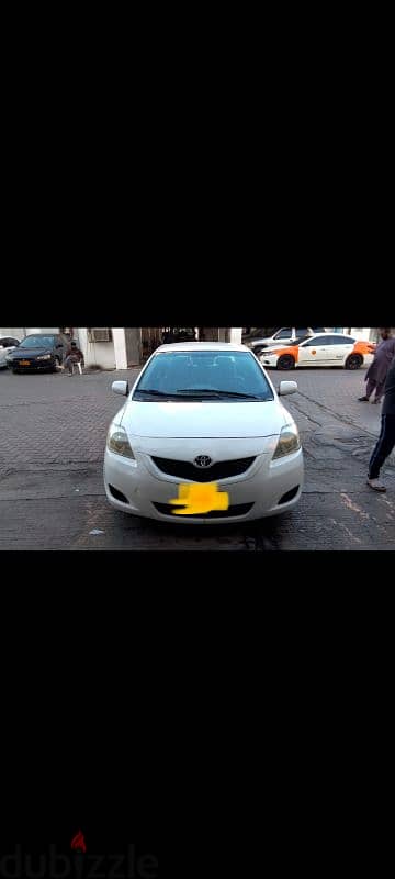 car for rent Toyota yaras 2012 model.