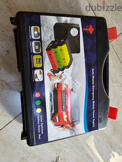 Multi Purpose Jump Starter, Tyre inflator, Power Bank