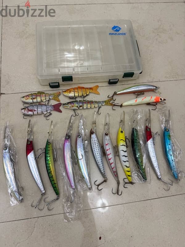 طعم الصيد للبيع fishing lure and box 4