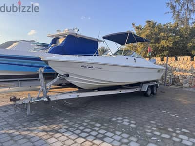 PRICE REDUCED 2009, O2 Marine Bowrider 24 - marina fees paid to Dec!