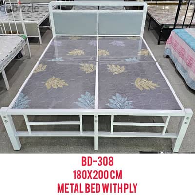 new steel double bed