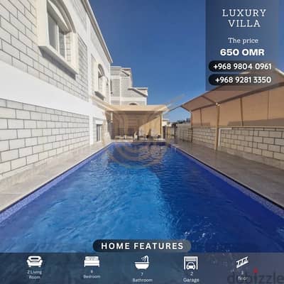 BOWSHAR AL MUNA | EXCELLENT 6 BR VILLA FOR RENT