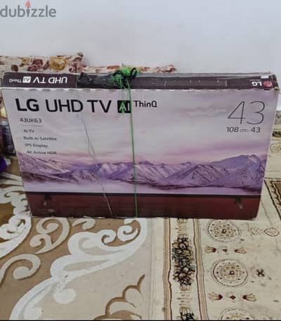 LG 43" AI thinQ smart tv