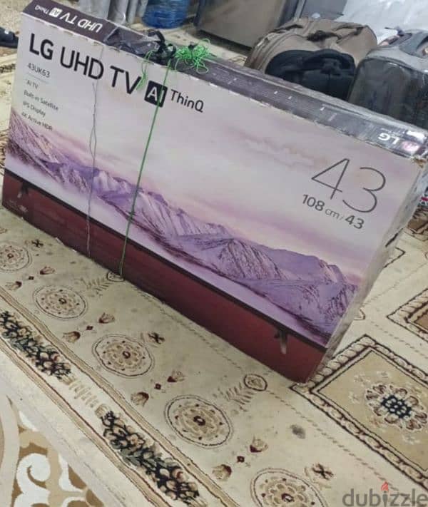 LG 43" AI thinQ smart tv 1