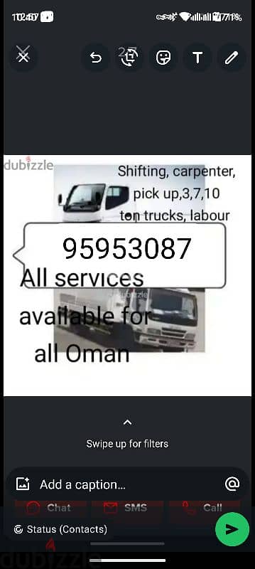 Muscat Movers House shifting office Villa store transport service all